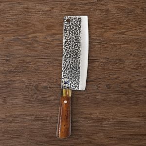 Dao thái thịt rèn thủ công thép nhíp ô tô 7 Dao thái thịt rèn thủ công thép nhíp ô tô